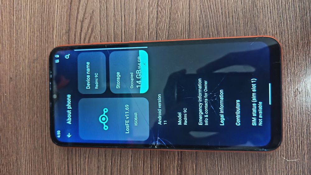 Redmi 9C 64 GB (LineageOS FE / Android 11) — шустрый