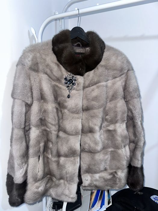 Норковой шуба 56-58