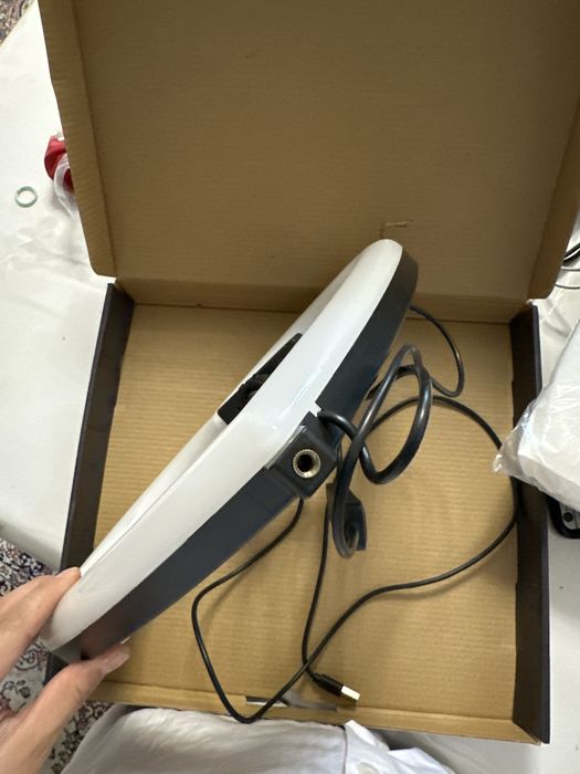 Лампа штатив для телефона