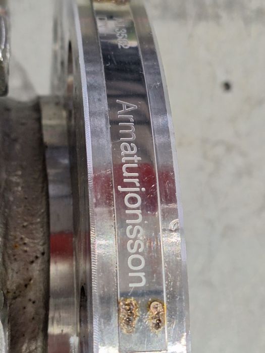 Неръждаем сферичен кран DN100