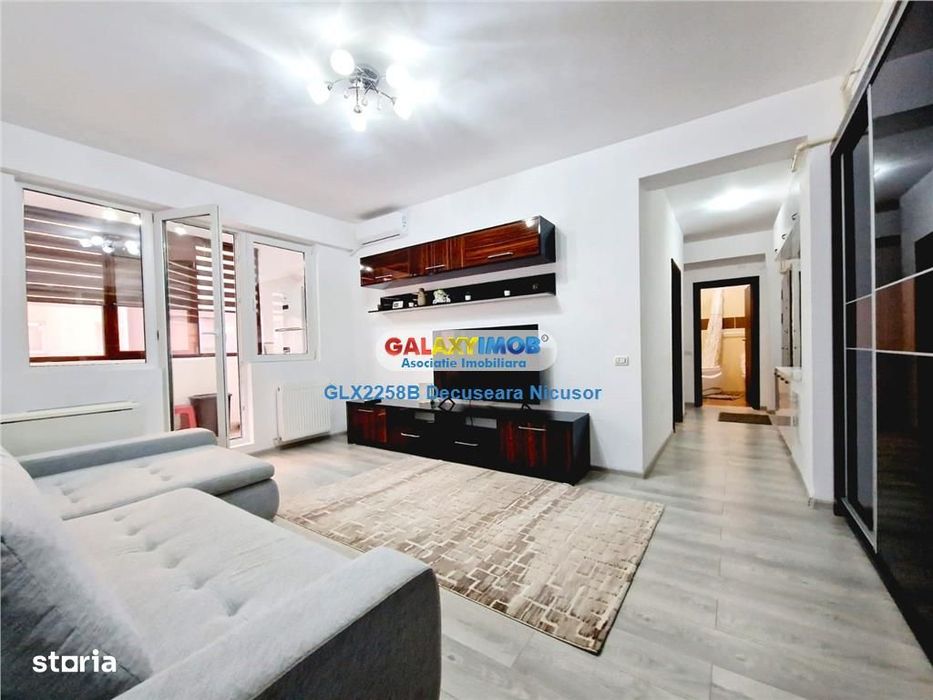 Apartament 3 camere Militari Residence Mobilat 62 mp 89.900 euro