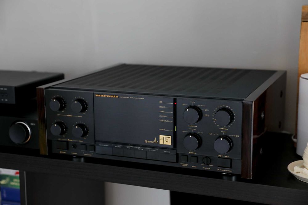 Marantz PM-84 MKII – Изцяло реставриран с Nichicon Muse, Клас А