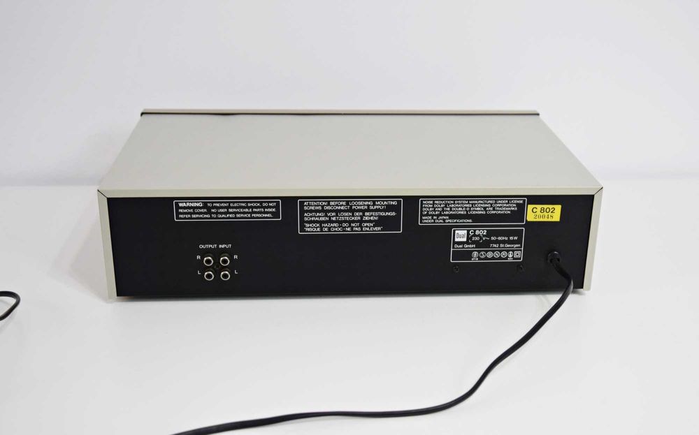 Deck Dual C 802, casetofon