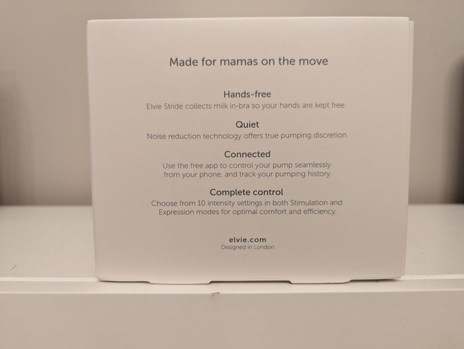 Молокоотсос Elvie Stride hands free (Англия)