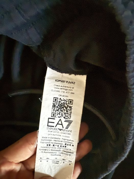 Костюм EA7, оригинал