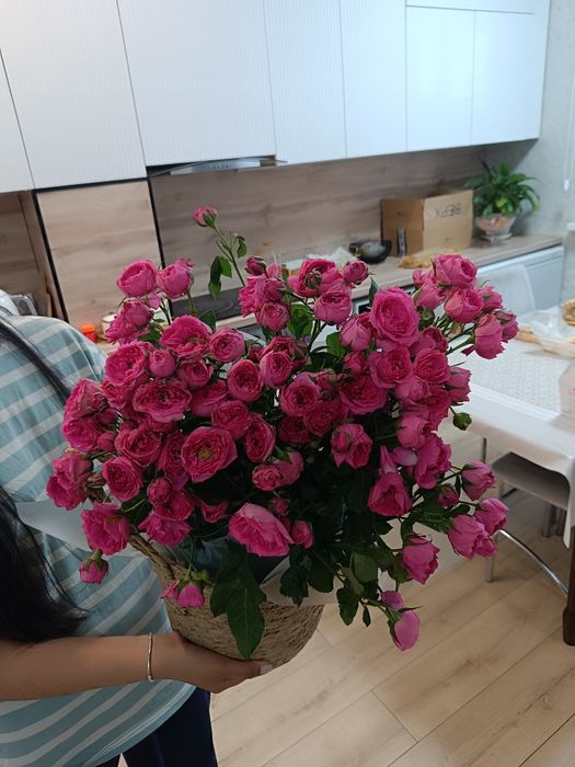 Свежие букеты цветов