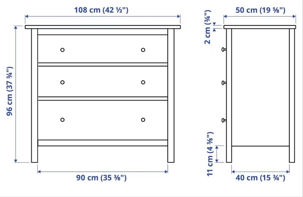 Комод Хэмнес Икеа
