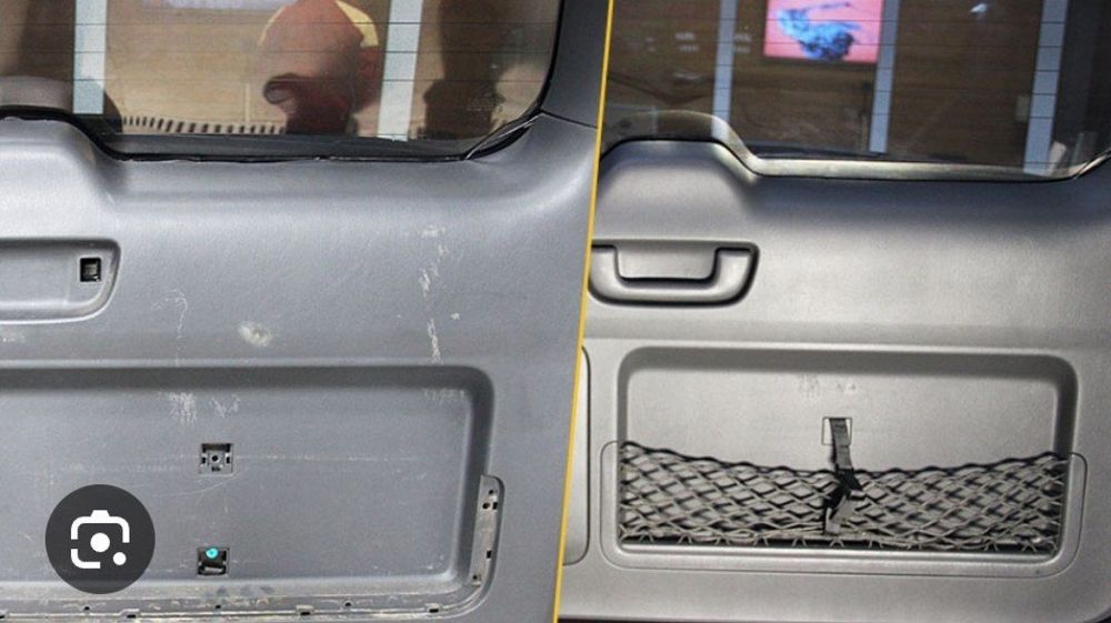 Покраска обшивки и различных пластмас.(автосалон)