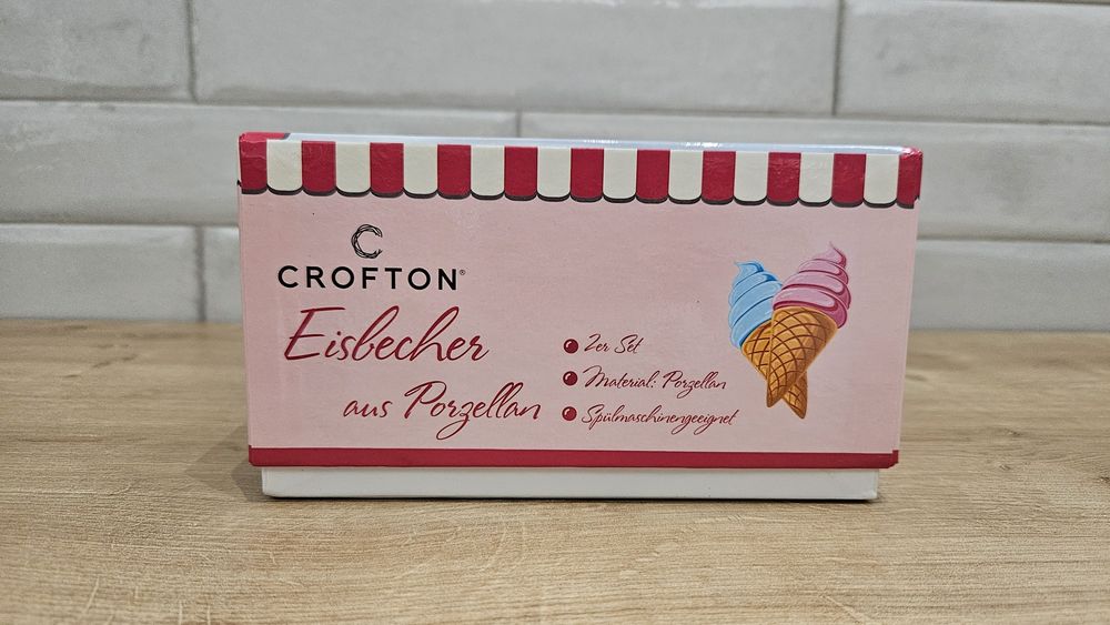 Set recipiente pentru servire inghetata