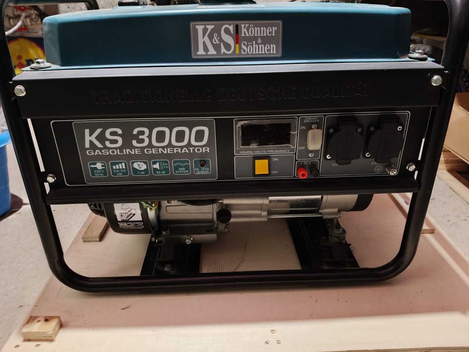 Generator curent electric Könner&Söhnen KS 3000, 7 CP, 3000 W,