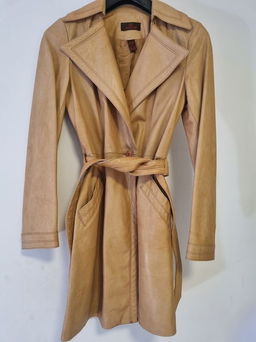 parka di piele foarte fina