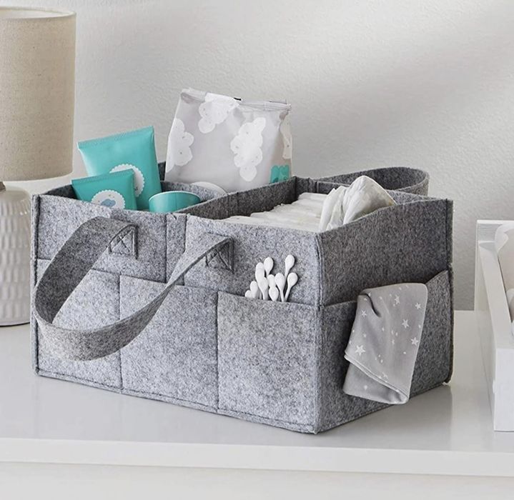 Geanta depozitare bebe cu compartimente