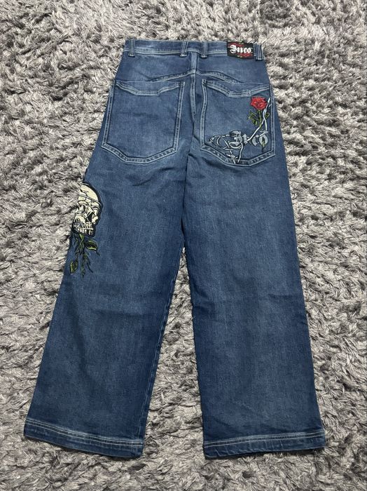 Blugi jnco skull and roses