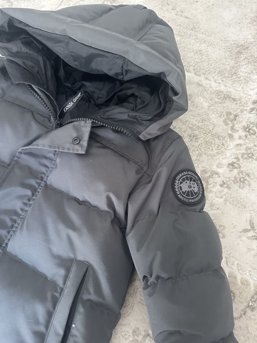 geaca canada goose macmillan parka gri marimea S noua