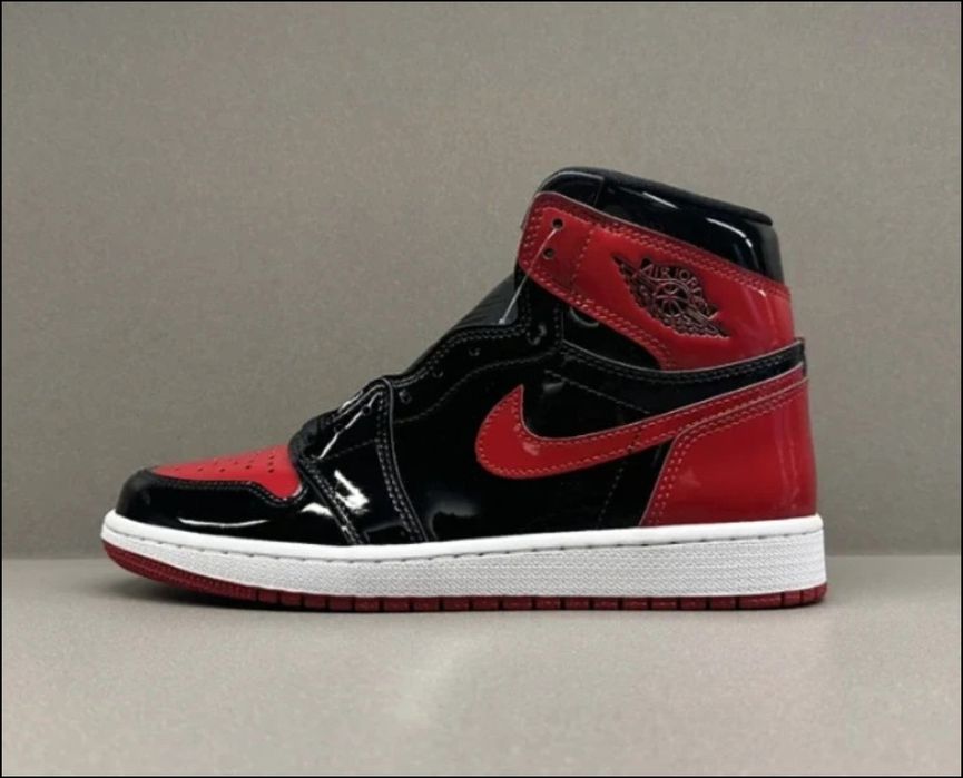 Nike Air Jordan 1 Retro High OG Patent Bred 44