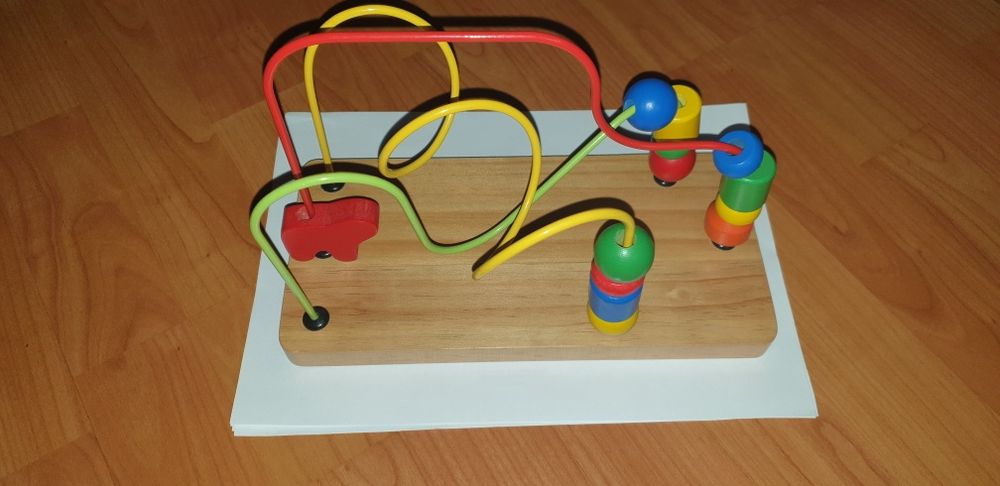 Деревянный лабиринт / развивающие игрушки