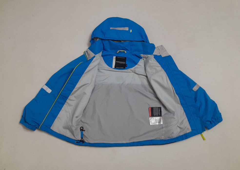 Geaca Didriksons 100% Waterproof STORM System, mărimea 130 copii