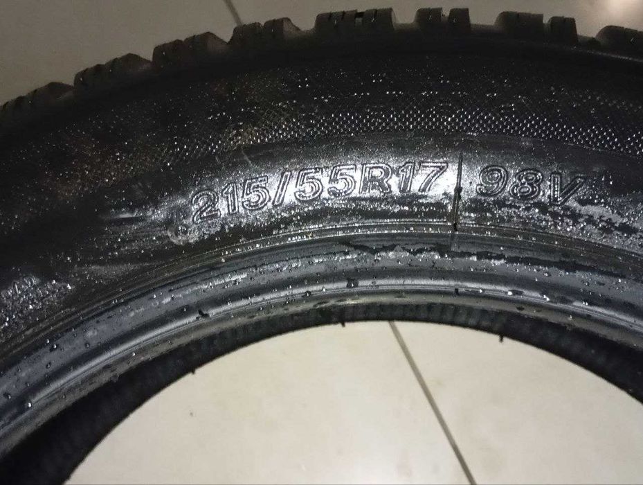 Зимни гуми 215/55/17, 100 лева за 4 броя