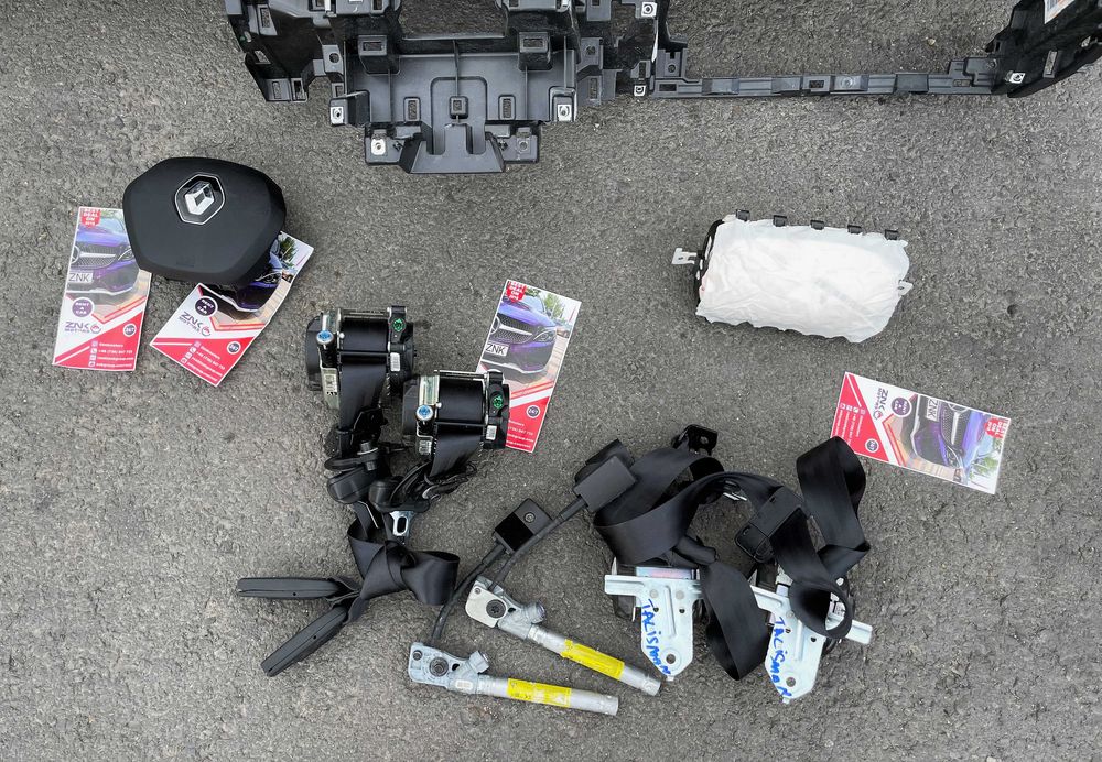 Renault Talisman kit airbag volan pasager set centuri - plansa bord