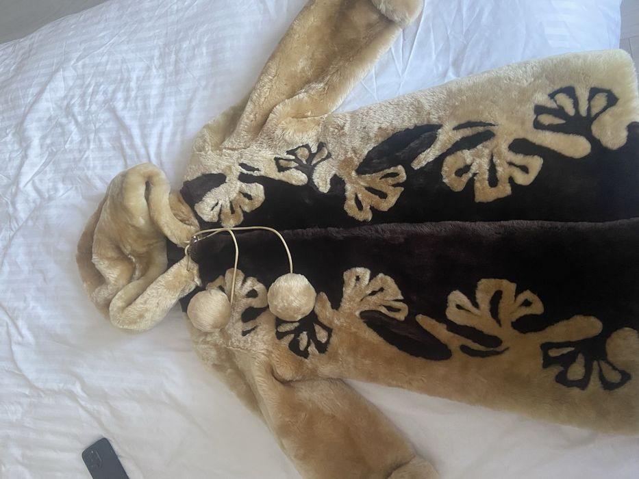 Детская шуба из цигейки