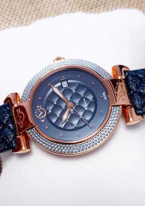 Ceas Gv2 By Gevril 1509-V3 Berletta Diamond Swiss Blue - Femei