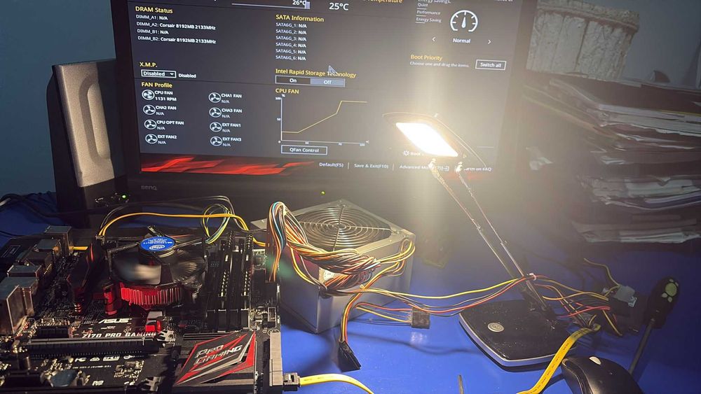 Placa de baza "z170 pro gaming" + i3 6100