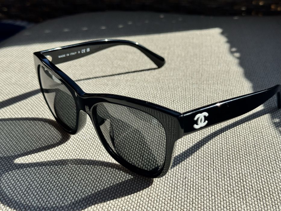 Ochelari soare dama Chanel Ref. 5380-A Acetate Black/Grey