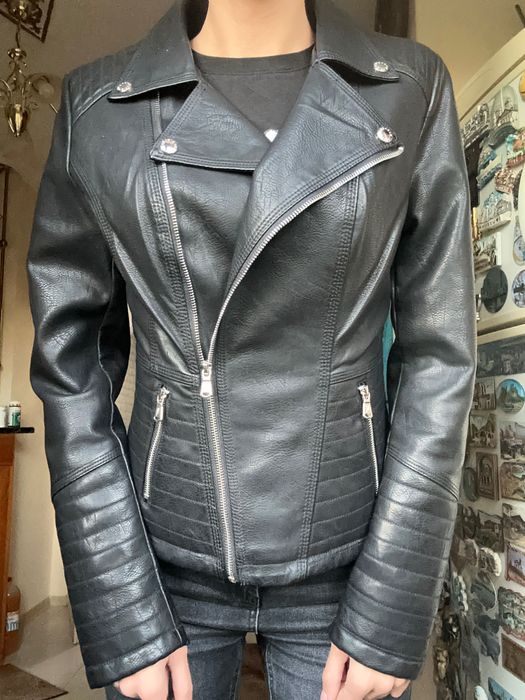 дамско яке - кожено