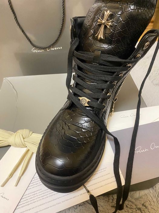Rick Owens Python Geobaskets