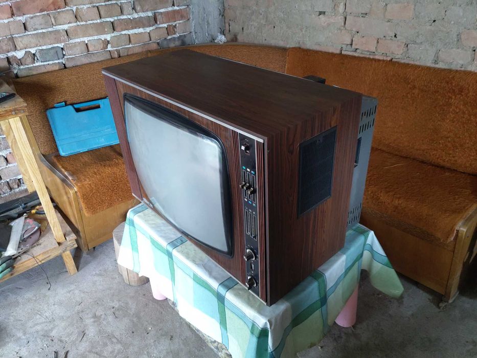 Рубин 714 - Ретро телевизор за части или ремонт