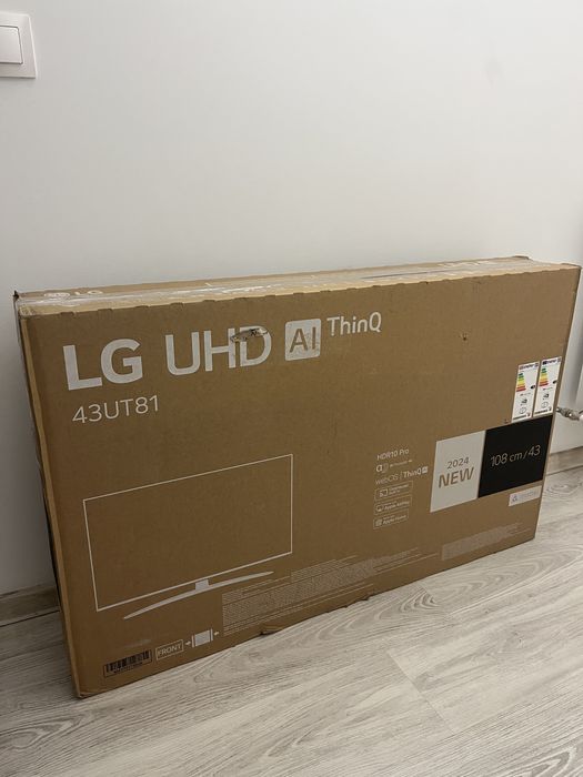 TV LG 43UT81 43” 4K UHD Smart TV (2024)