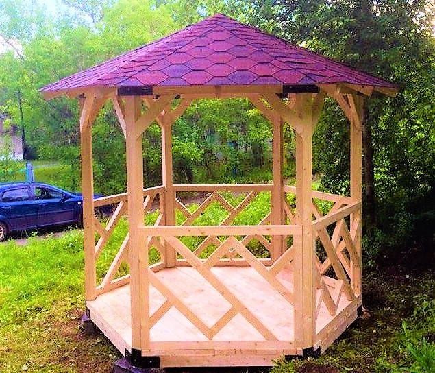 Беседки из дерева