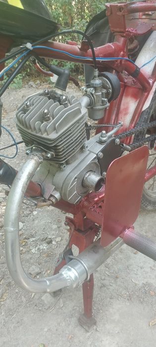 Рига вело мотор заводиться с веревки