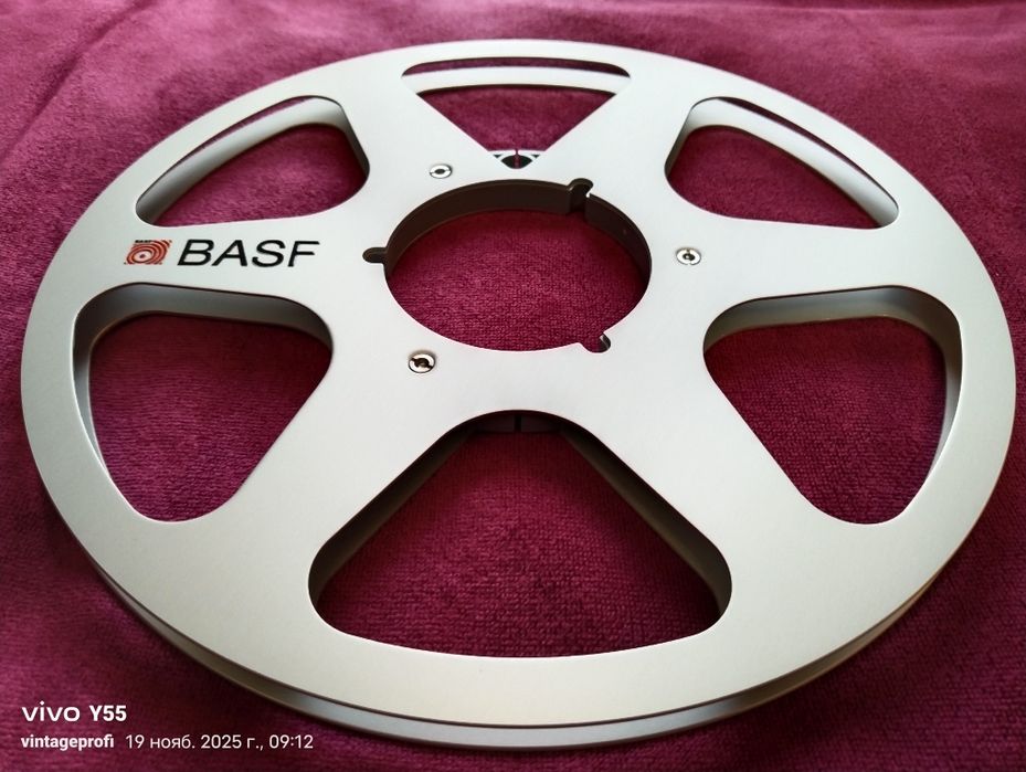 Катушка (бобина) пара, алюминиевая 27 BASF, STUDER, TECHNICS