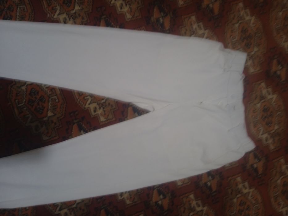 Брюки белые ,ак шалбар