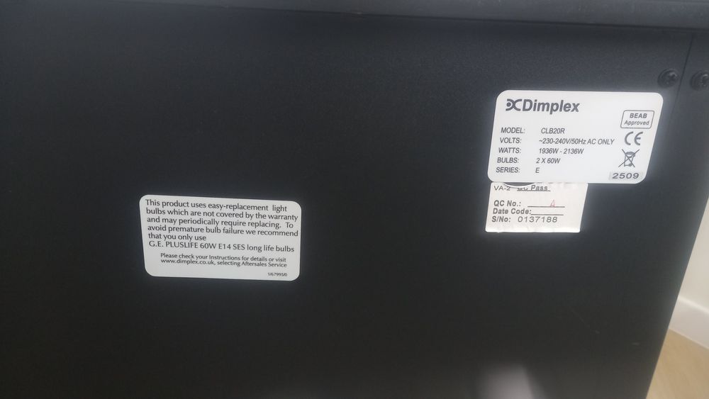 Vand semineu electric 2136 W