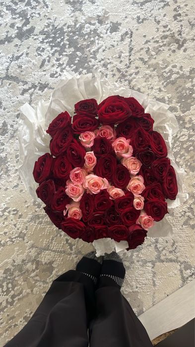 51 штука розы с буквой А