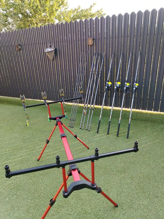 SET. Complet Pescuit la Crap. 4 x4 

Produs NOU cu livrare prin curier