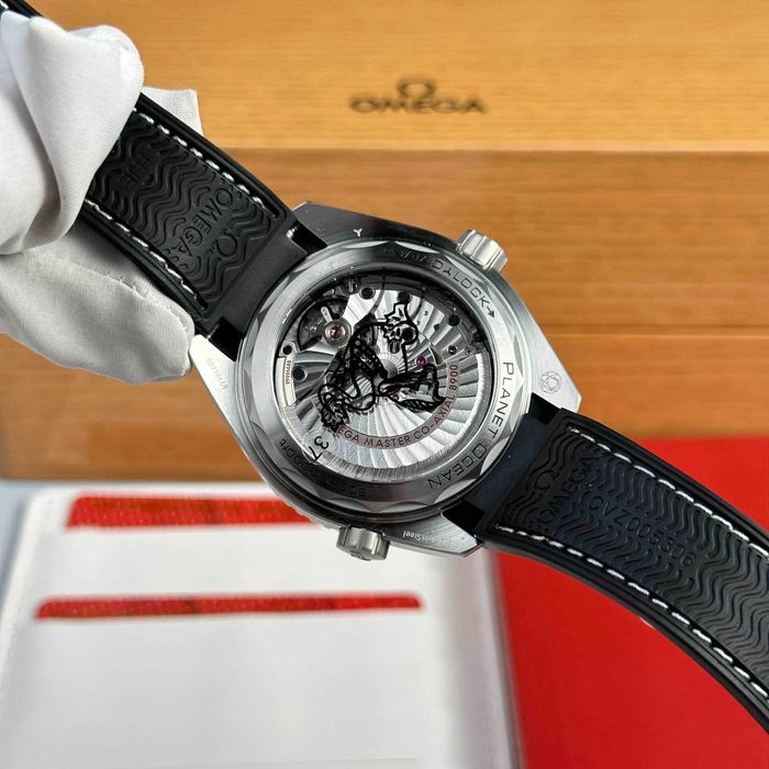 omega seamaster palent ocean сребристо/черно