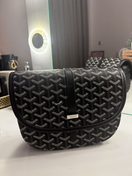 Черна чанта Goyard