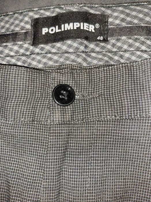 Мъжки панталон Polimpier размер L46 67 %poly,31%viscoza,2%lycra добро