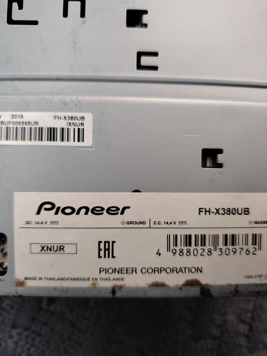 Pioneer FH-X380UB