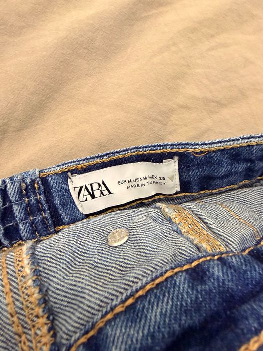 Zara дънково бюстие  размер М