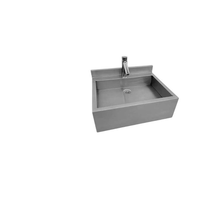 Конзолна мивка SNR-Р смесител пуш бутон