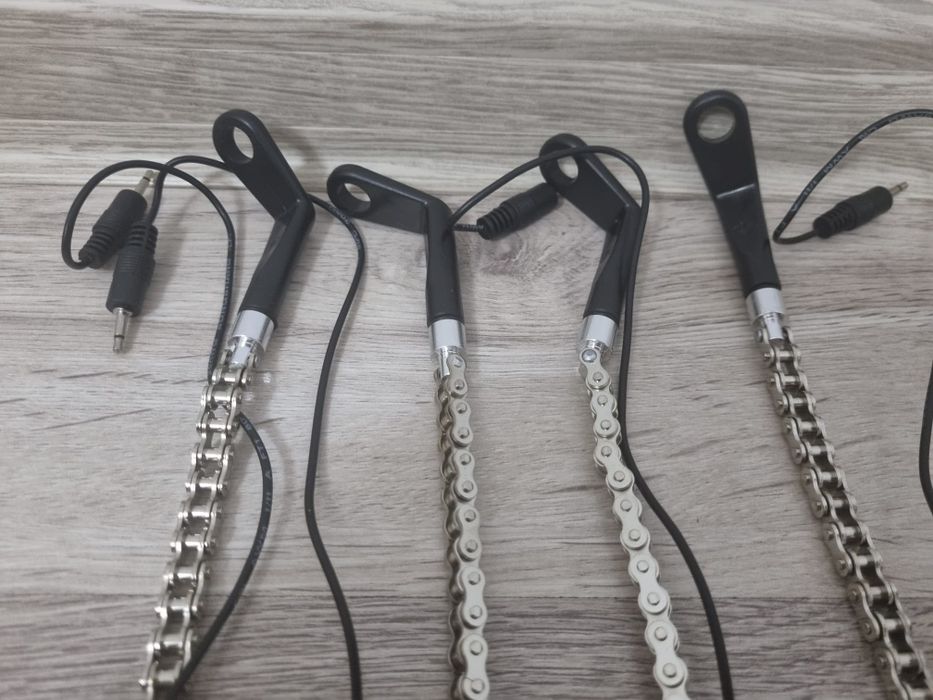Set 4 Swingere/Hangere pe lanț cu Iluminare