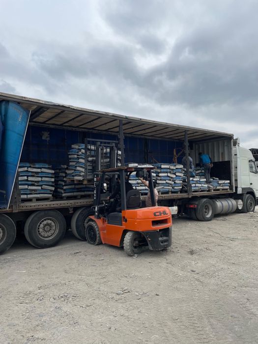 цемент доставка разгрузка