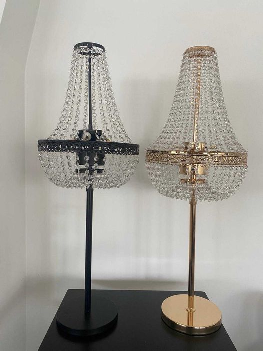 Lampa Candelabru Gold/Negru HoReCa Evenimente