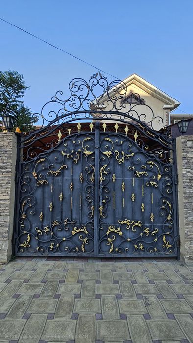Продам кованые ворота с калиткой