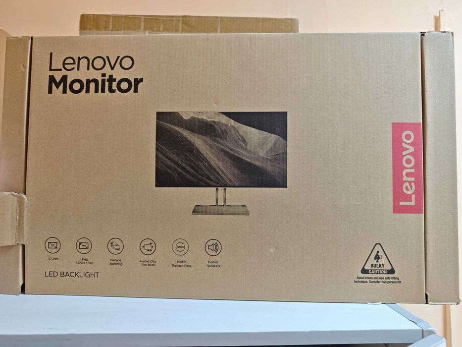 Монитор 23.8" Lenovo L24-4C, Cloud Grey