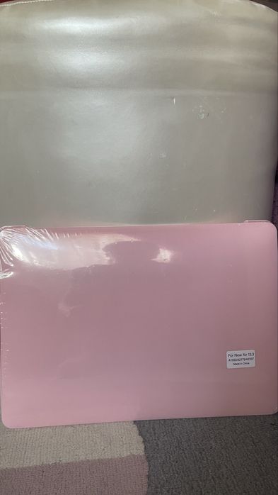 Husa de protectie pentru MacBook Air 13.3-inch, A1932/A2179/A2337, cu folie de protectie pentru tastatura si folie de sticla calita, plastic